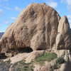 There are several new lines on the east face of the Elephant Head. The ear on the right and the trunk on the left.