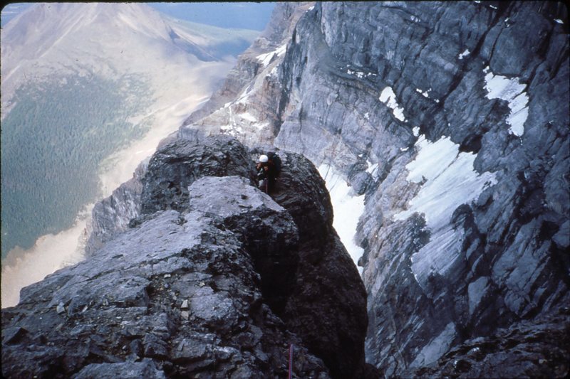 High on Mt. Temple