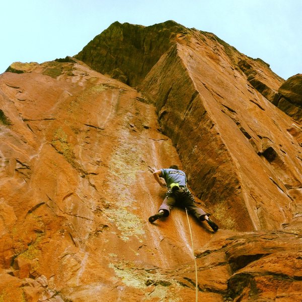 Tommy Caldwell sends the full pitch his second try.