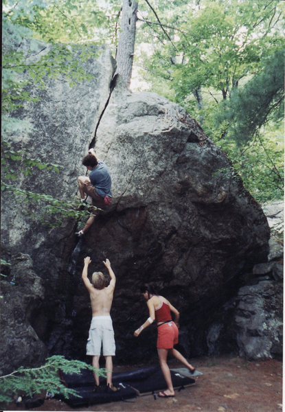 Pound Crack at Rumney, New Hampshire