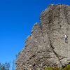 Couple fun routes with a nice hike. 