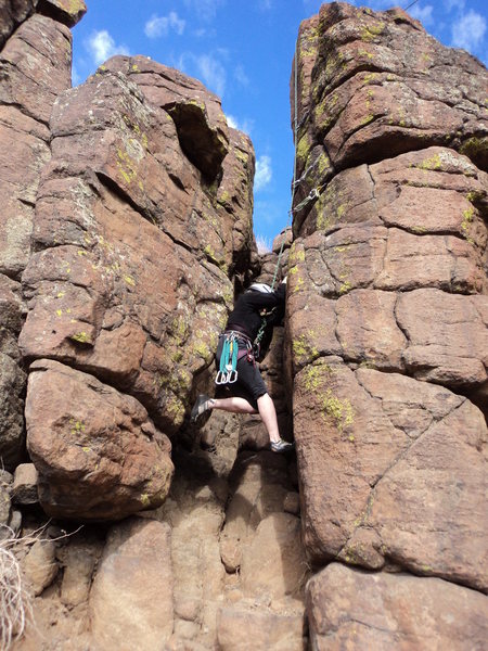 Sierra gets back into climbing.