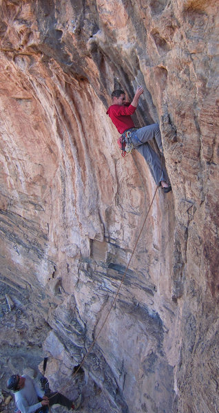 Pinch me I'm dreaming<br>
Tufa climbing in NM - FA of<br>
Tufa Consequences (5.10)