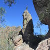 Daniel on top of Piglet Pinnacle