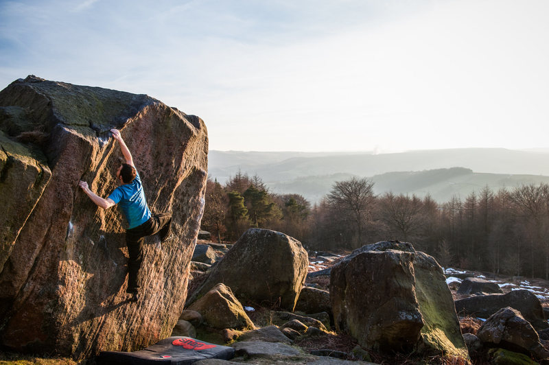 Rob Lilley on Crozzle Wall.