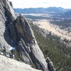 Climbers on Melvin's Wheel- Lumpy Ridge.  Sunday March 2nd. 2013.