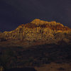 Pine Creek Canyon at night