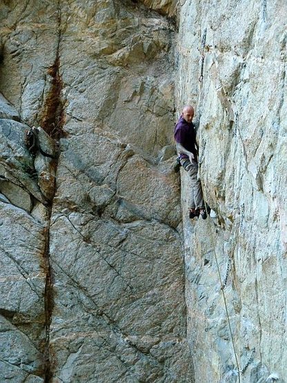 Delusions (5.11b), Frustration Creek 