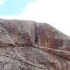 Finishing up the top portion of Boulder Dash on TR. Lot of great hand holds. Crack at the end of this route puts the cherry on top. 