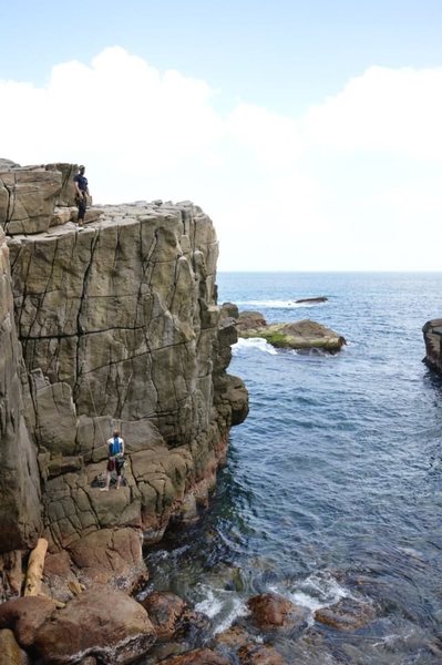 Topping out, thinking about a swim