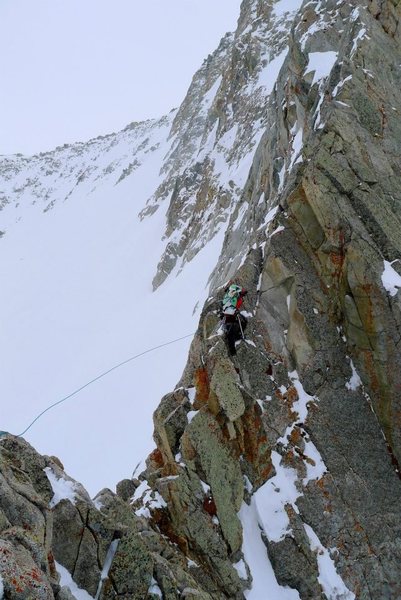 photo courtesy "Mooner." Steep, sharp ridge. Seriously one of my favorite routes in the Wasatch.