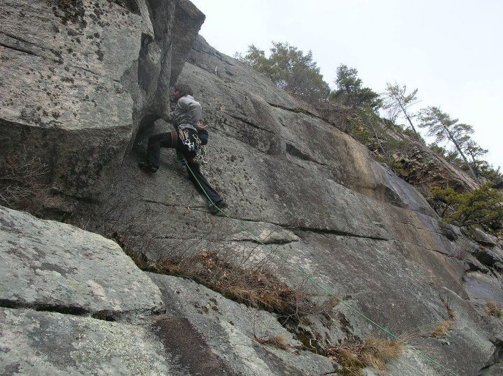 Jon Garlough about to launch into the business on "Terror Crack."