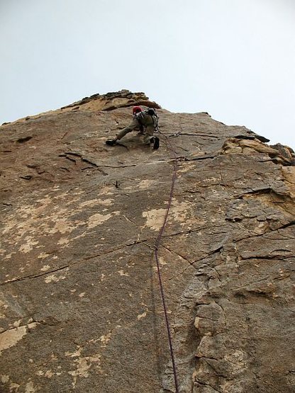 Kona (5.10a), Joshua Tree NP