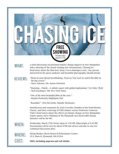 Chasing Ice