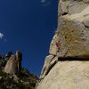 Mike Arechiga on, Candy Land. 5.10c, mega classic!