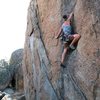 Silly Millimeter (5.10b), Holcomb Valley Pinnacles