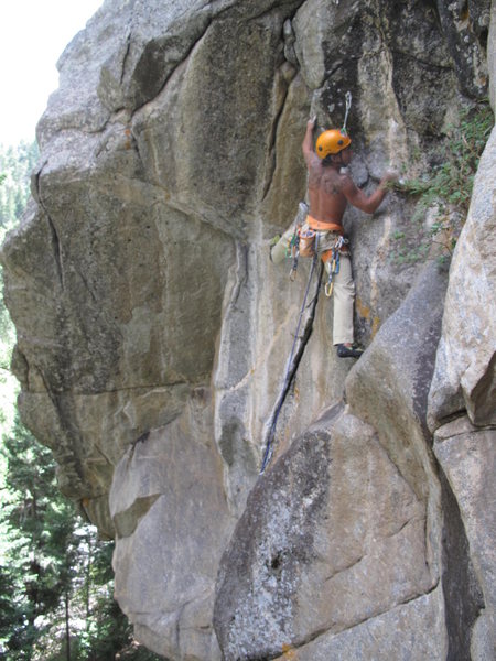 climbing in dream canyon 