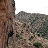 Tim on Sun Dialed (5.11c), Mt. Lemmon