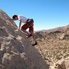 A Walk on the Beach (5.4), Joshua Tree NP