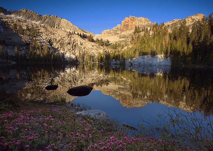 Lost Lake and Twin Peaks, Sierra Nevada