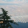 Windfarms and Desert Hot Springs from above, Tramway