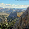 View of Parking Lot Rock, Morning Glory, Bath Rock, and the Twin Sisters