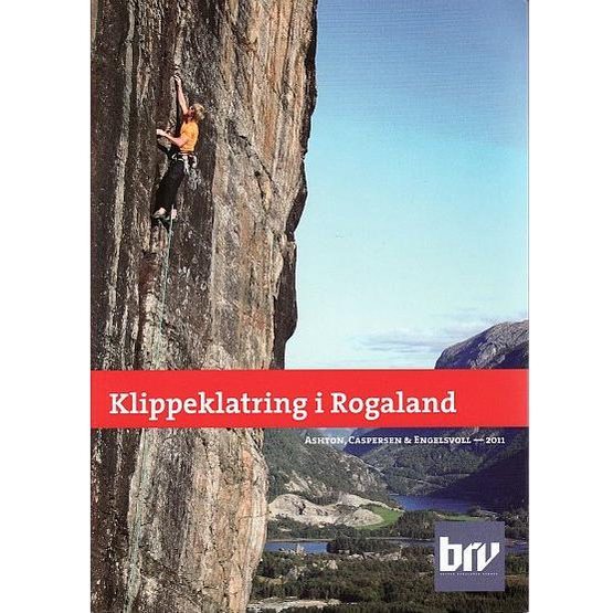 Climbing guide for sport climbs in Rogaland (in Norwegian)