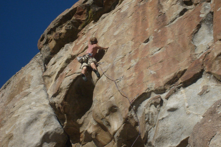 Dyno at the crux