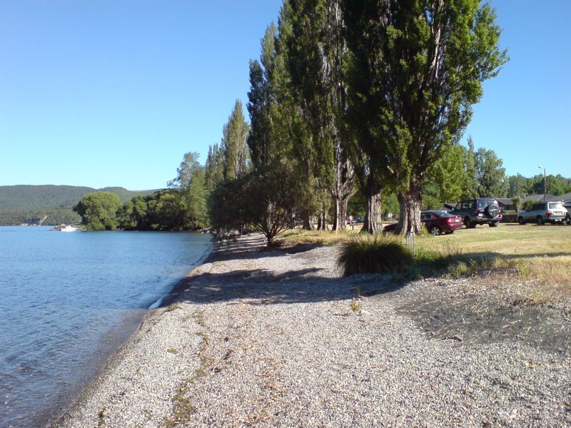 Kinloch Beach, a few minutes walk from K1 crag.