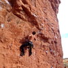 Best outdoor dyno ive ever been on. two well placed crimps for hands and two pockets for feet.