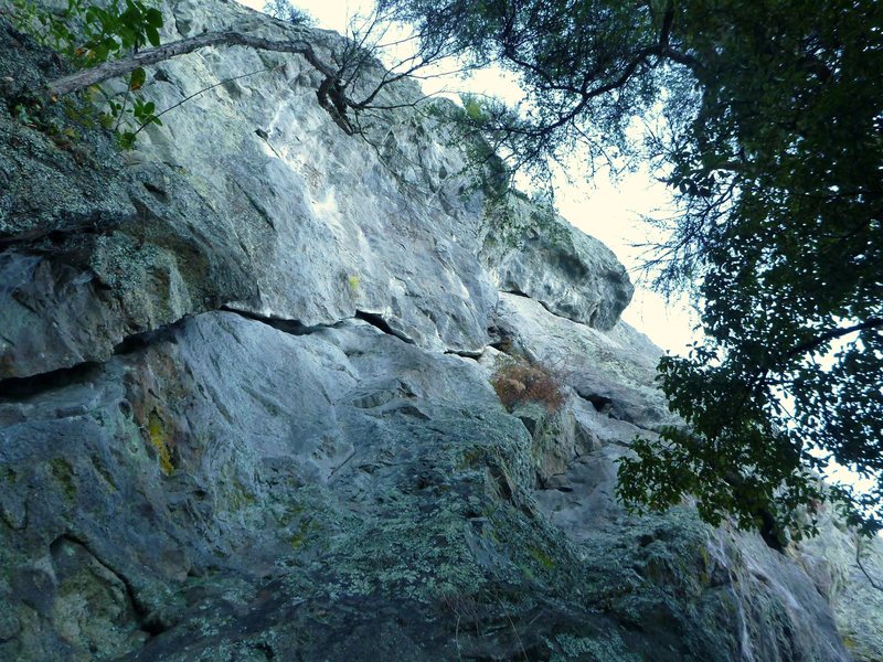 The sweet roof/crack/traverse section