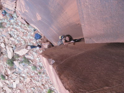 MOVING UP HIS NEW fa . Thad