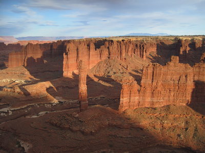 Standing Rock in the late PM.