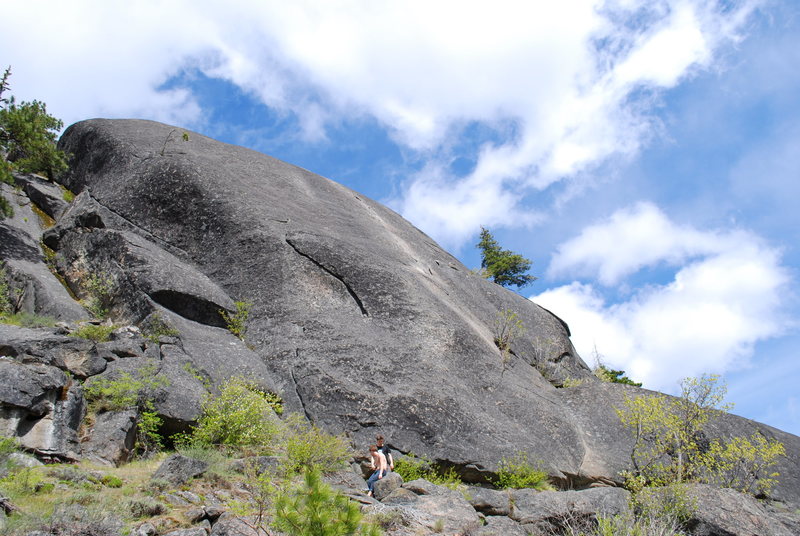 Givler's Dome with Givler's Crack