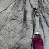 Gabriela leading through No Room for Squares at Pearly Gates. (Photo by Justin Jones)