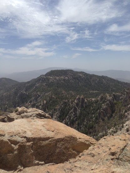 Southeast view from top of Ridgeline