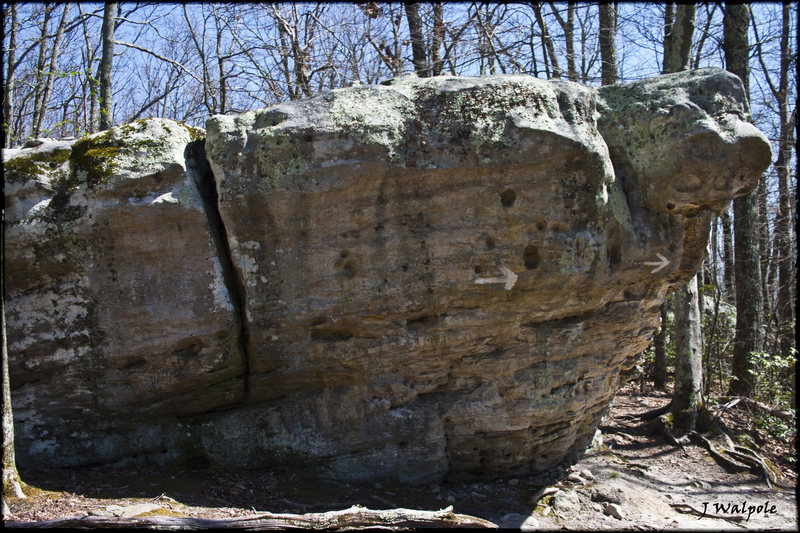 The Arrow Boulder.