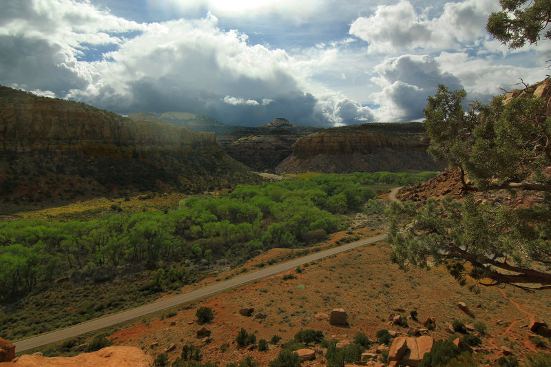 Indian Creek from Supercrack Buttress!