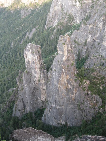 Lower and Higher Cathedral Spires. 