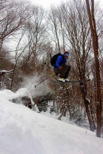 Jay Peak sidecountry.