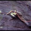 Richard Goldstone at start of Richard's Reprieve, Devil's Lake, 1962(?)