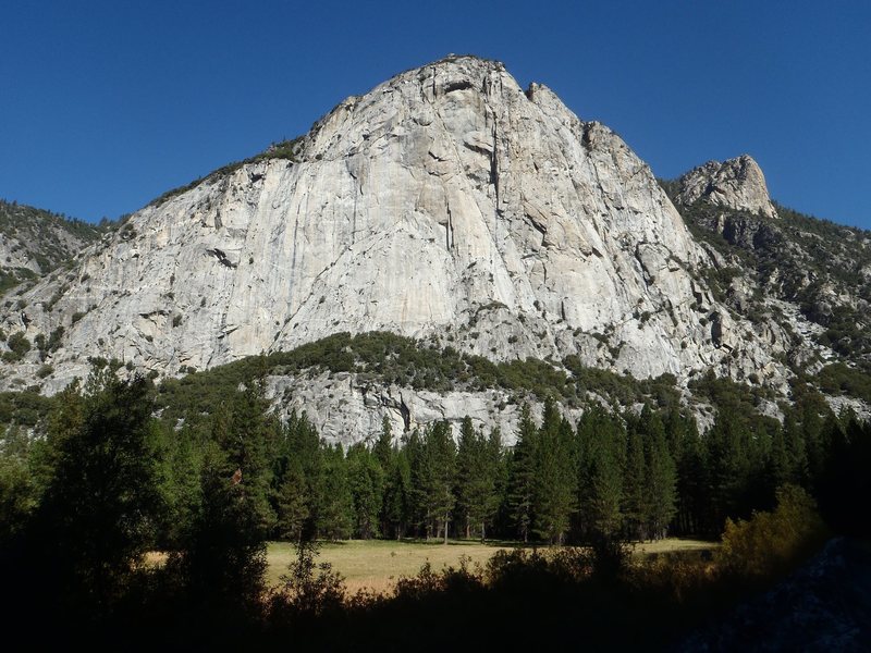 North Dome above Zumwalt Meadow