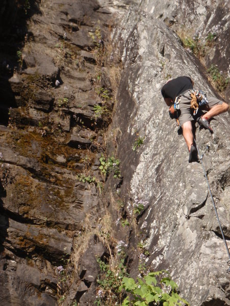 Working up the Arete