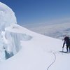 Descent on Liberty Ridge carry over. Photo by Even Stanley. Hope u r well brother..