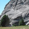 Climbers on Tree Start route.