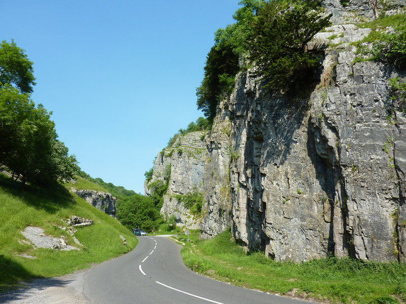 Roadside climbs in Cheddar Gorge