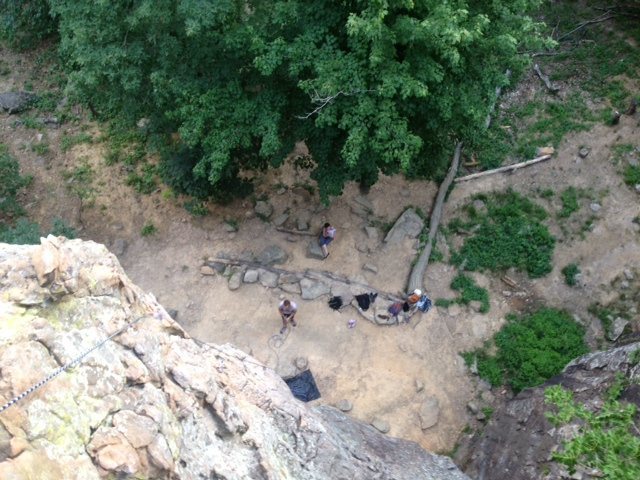 View from the top, near Cotton Candy.