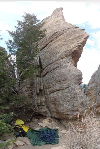 Vitamin G Rope bag doing its duty at "The Edge of Time".