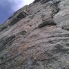 Afterburner pitch on Flathead Buttress