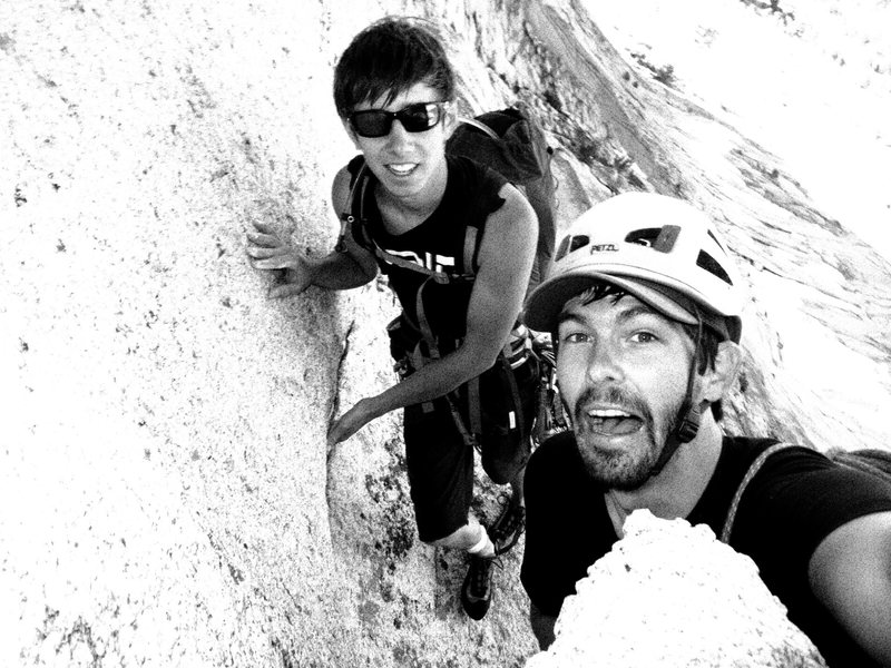 Gripped on Matthes Crest